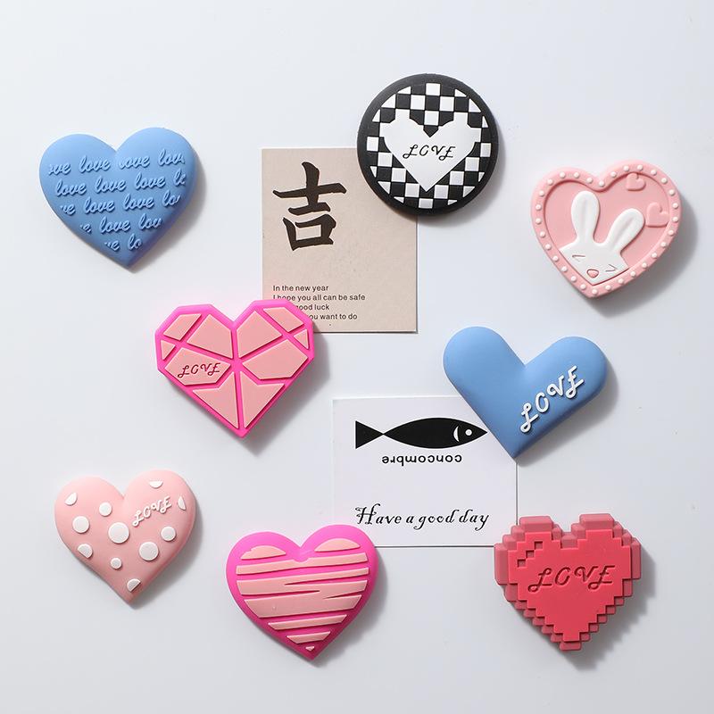 Cute and Heartwarming Soft Rubber Fridge Magnets, Magnetic Stickers, Magnetic Message Boards, Magnetic Stickers, Iron-absorbing Patches
