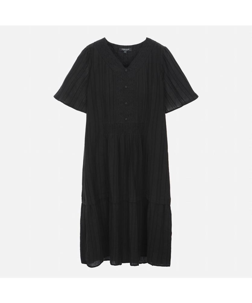 THURSDAY ISLAND V-Neck Midi Length Dress_T254Aop232W