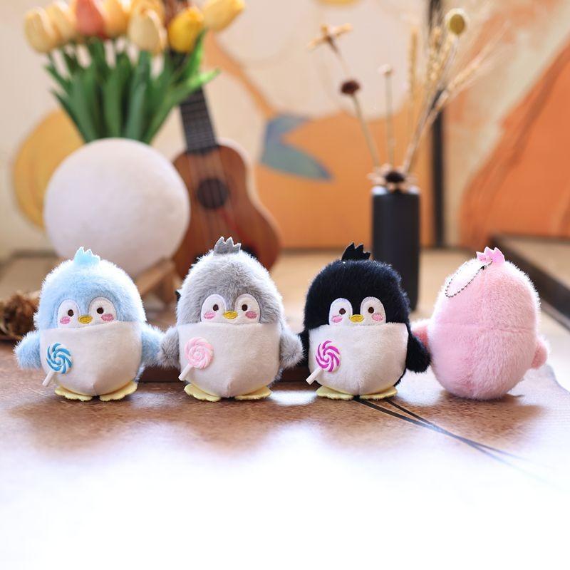 Plush Penguin Small Pendant With Soft Filling For Gift And Purposes Collection