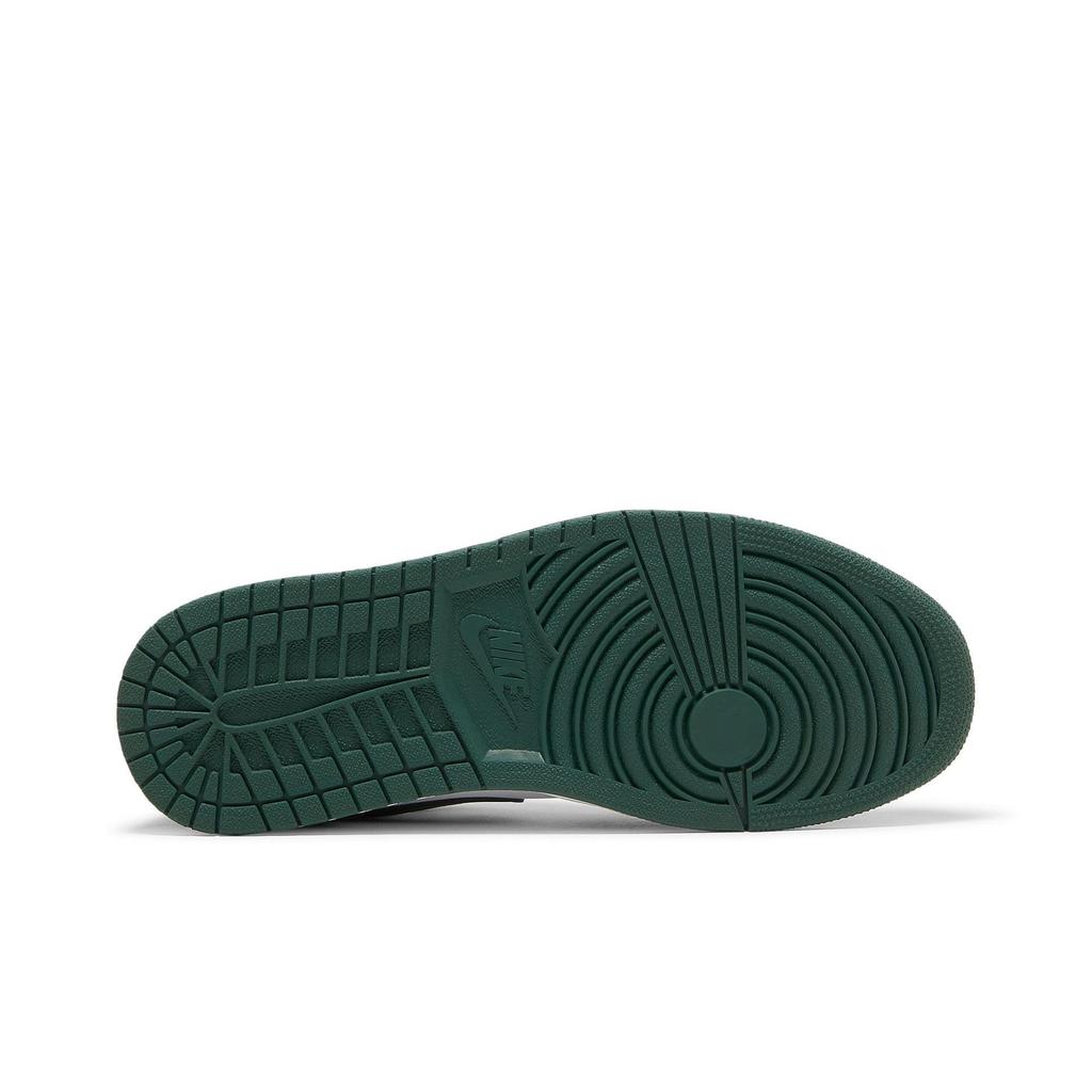 Air Jordan 1 Low 'Green Toe' (Unisex) Noble Green / Pollen / White / Black Vintage Basketball Shoes 553558 371