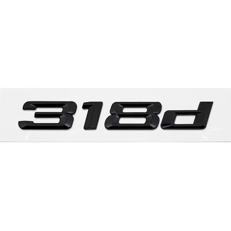 ABS Car Rear Trunk Letters Logo Badge Emblem Sticker For BMW 3 Series 318d 320d 325d 328d 330d 335d E46 E90 E91 F30 F31 F34 G20