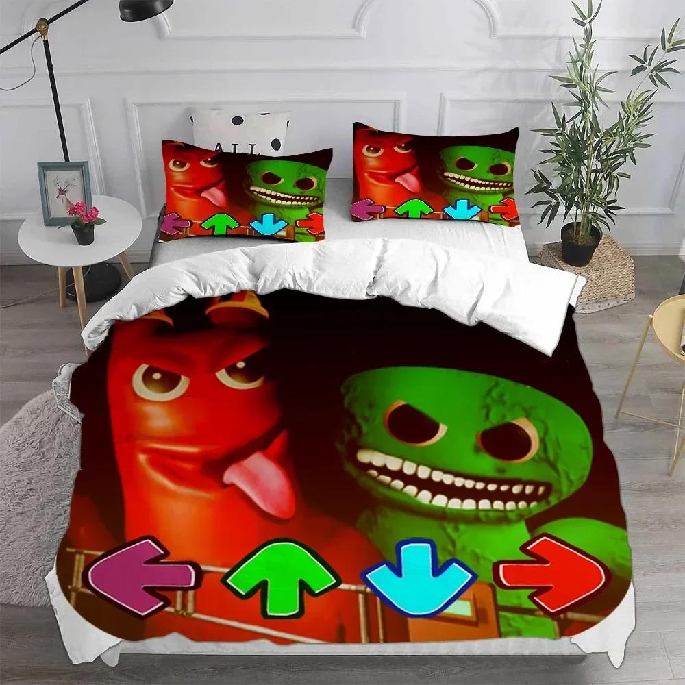 3D Game Garten Of Banban Printed Bed Set Duvet Cover Pillowcase Bedding Set Bed Linen Sheet Quilt Cover Full Queen King Size