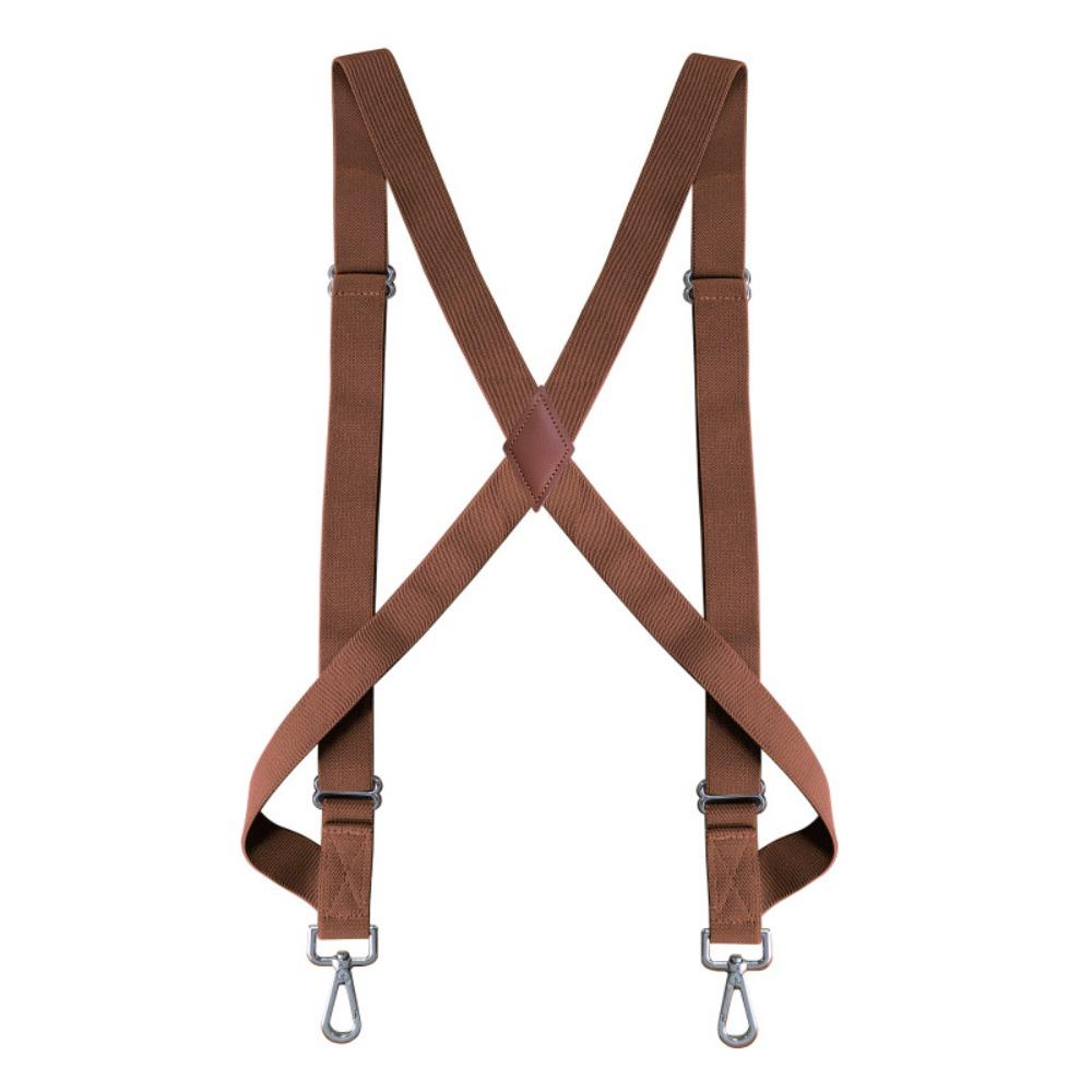 Retro Suspenders for Men British Style Suspender Clip Simple Leather Suspenders  Suit