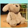 Cute Dog Plush Toy With Short Plush Fabric For Kid Birthday Gift