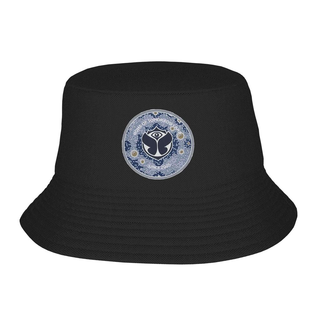 Live Today With Tomorrowlands Music Festival Bucket Hats for Unisex Vocation Sun  Packable  Camping Fishing Caps Headwear