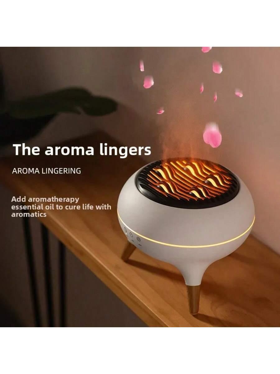 

Динамический увлажнитель воздуха «Медуза» 250 мл, диффузор эфирных масел, пульт дистанционного управления, увлажнитель воздуха для спальни с 7 цветными ночниками EU Simulated flame