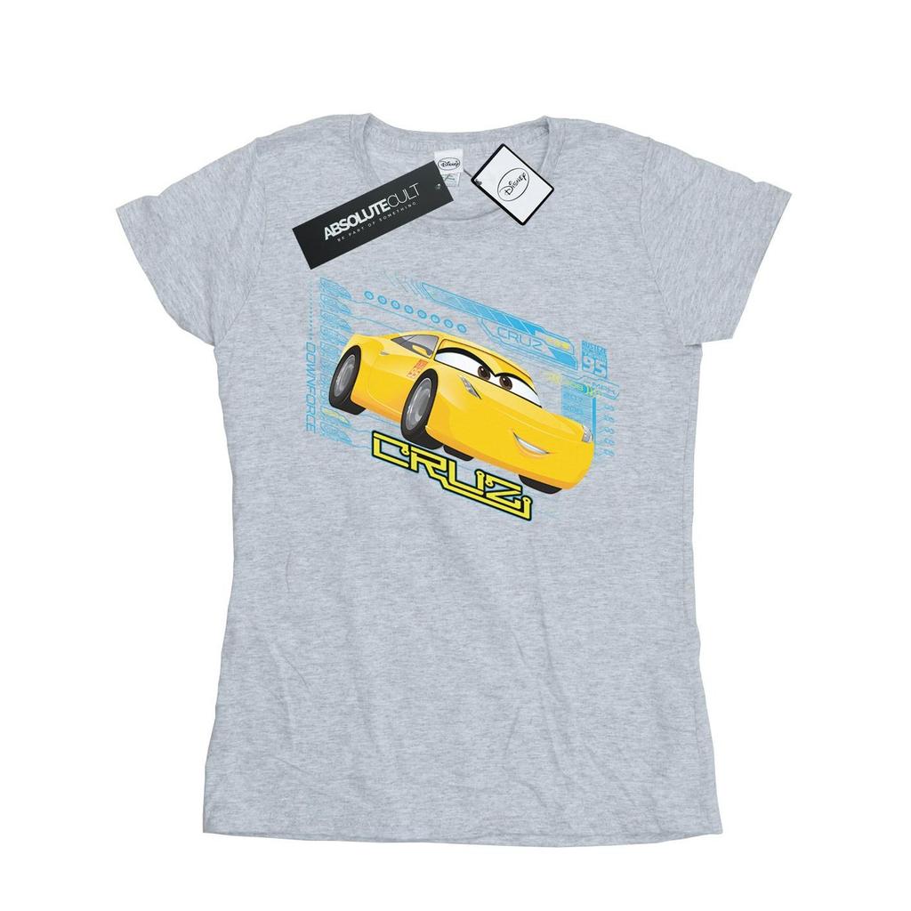 Disney Womens/Ladies Cars Cruz Ramirez Cotton T-Shirt