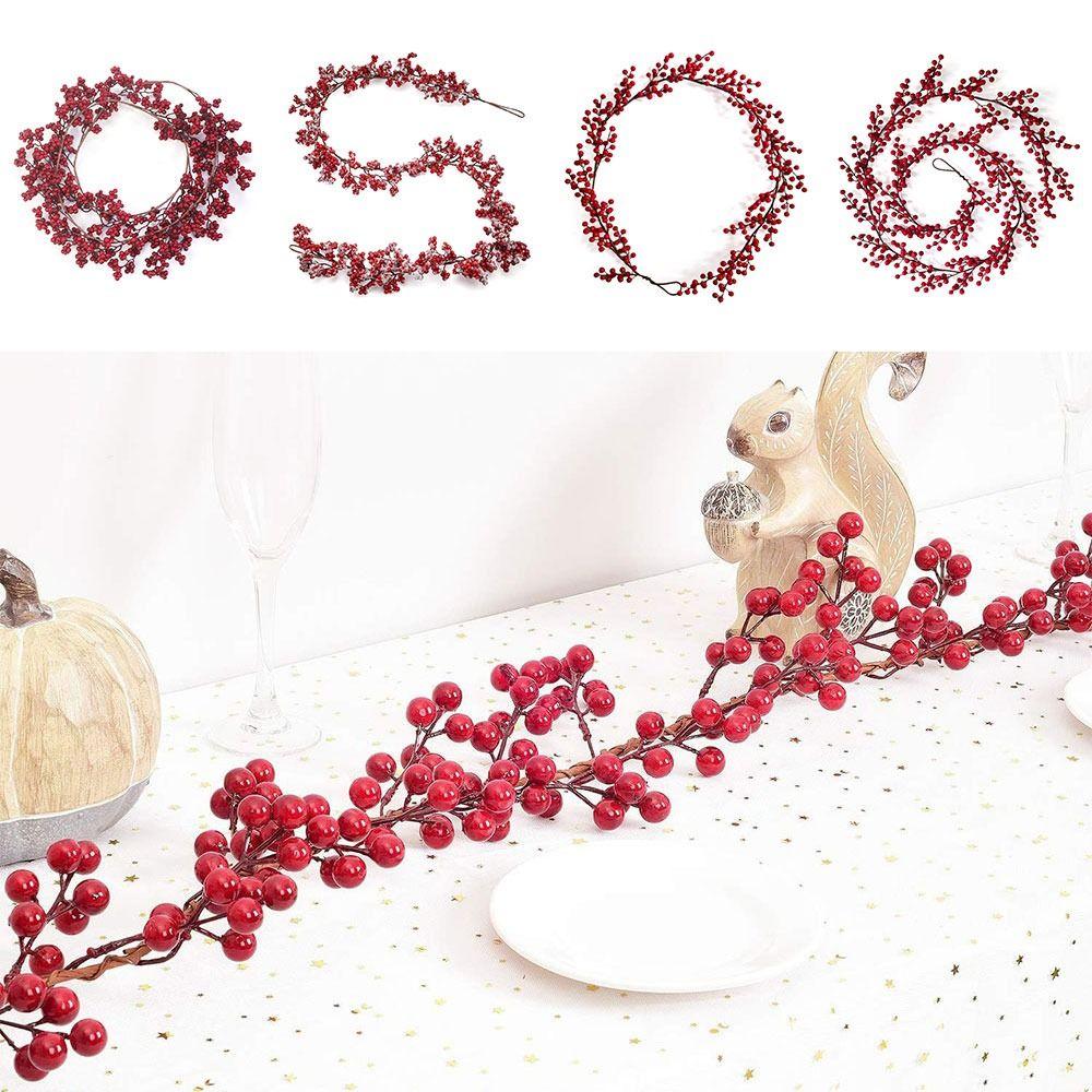 DIY Accessories Christmas Garland Home Decoration Artificial Plants Hanging Wreath Festival