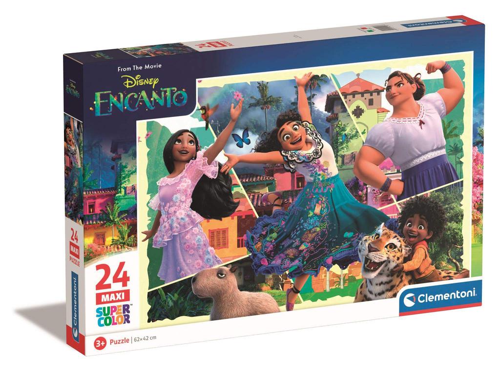 Clementoni Puzzle Maxi Encanto 24pcs Discover the magical world of fairy tales and