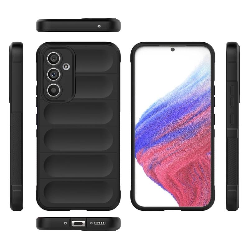 For Samsung Galaxy A54 5G Back Cover Phone Case Liquid Silicone Anti-fall Shockproof Armor Funda Coque Cases