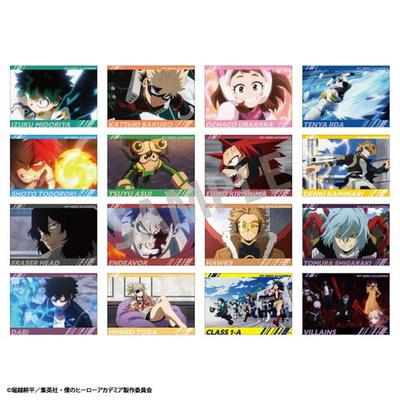 Kamio Japan My Hero Academia A5 Trading Posters Set of 16 Types (Box 8) - (Paper)