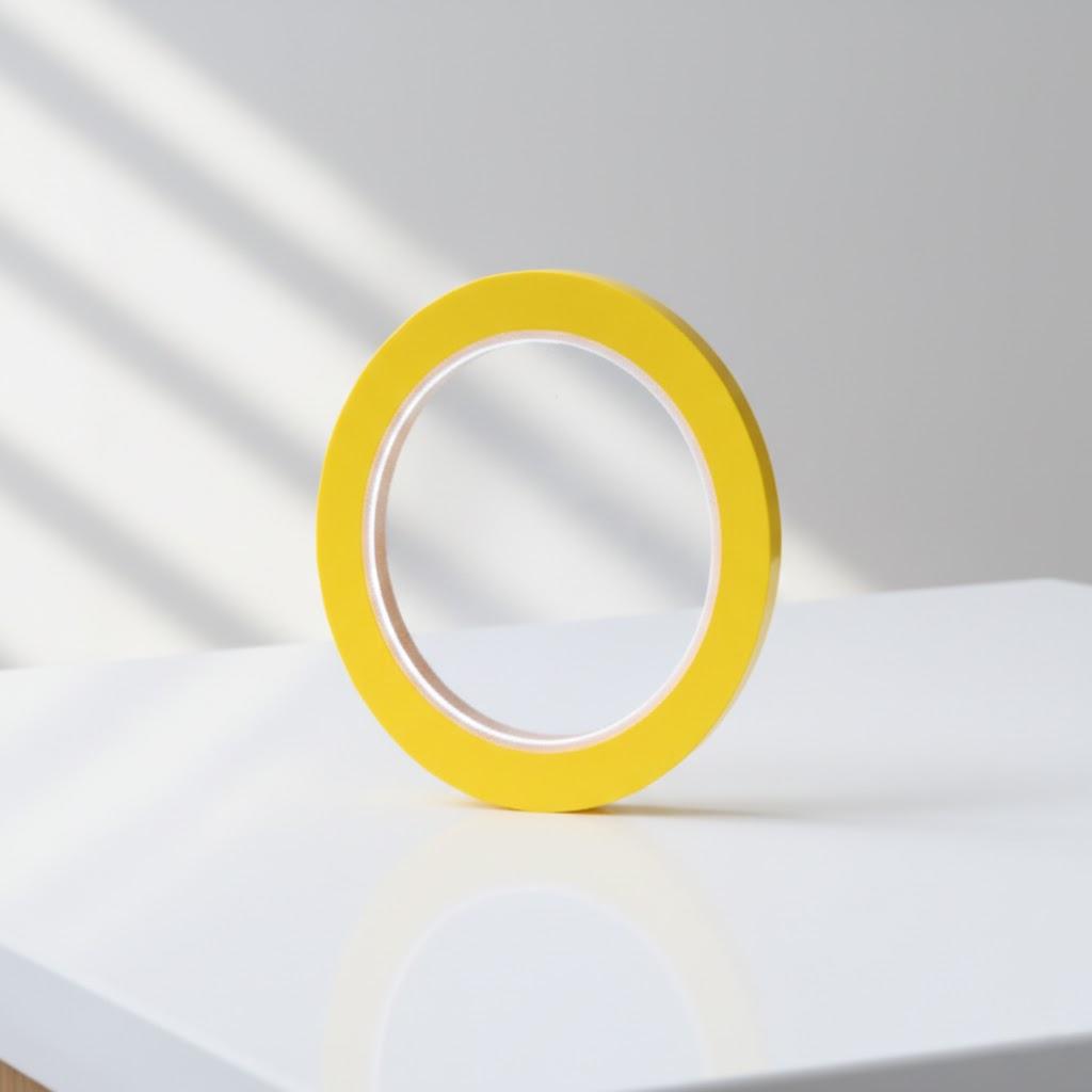 

Desktop Positioning Tape Markers Whiteboard Color Discrimination Warning Drawing Grid Lines for Home Office жовтий