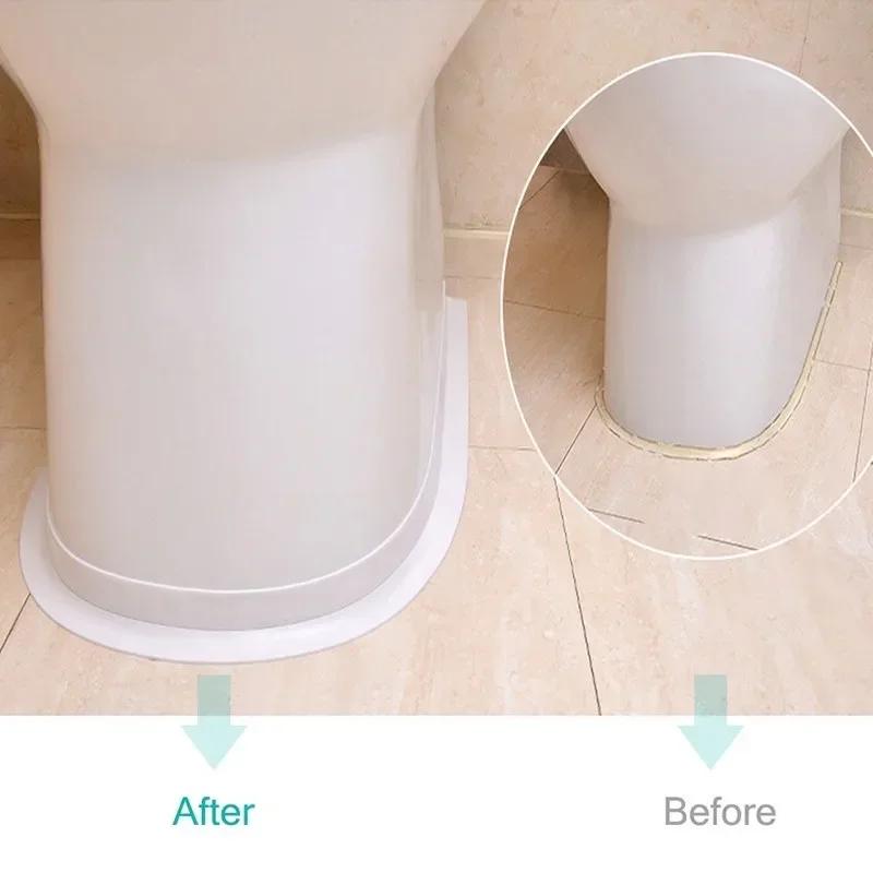 Vodotěsná koupelnová sprchová oboustranná páska Obrys dřezu Dekor Karton Vana Domácí dekorace Kuchyň Těsnicí pásek Nano