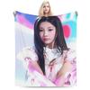 W-Wonhees-S Super Real Me  Warm Soft Blanket  Girls Boys Plush Throw Street Trend Outdoor Flannel Bedspread Sofa Bed Cover