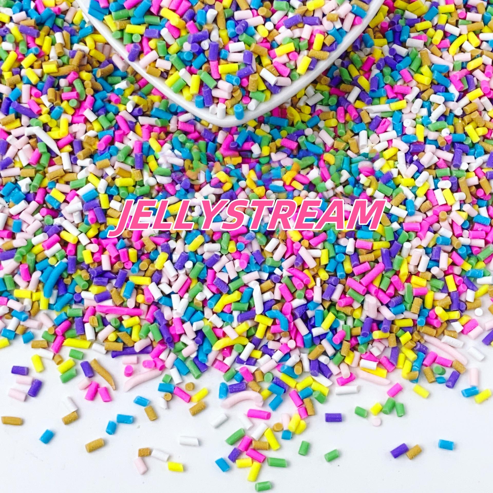 High Quality Sprinkles Mix Clay Slices Polymer Clay for Slime Filler DIY Crafts 3MM