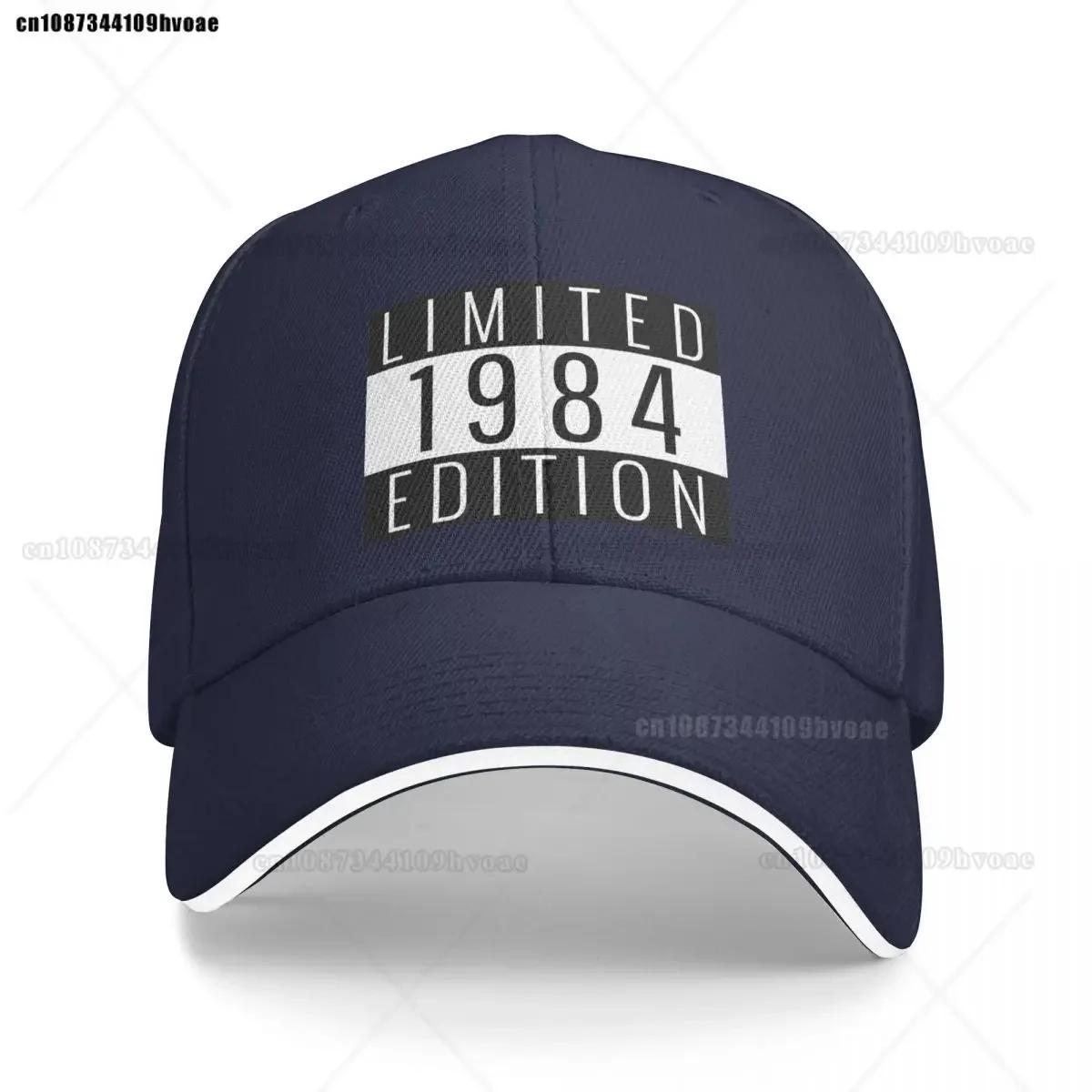 

Limited 1984 Edition 40th Birthday Merch Men Women Trucker Hat Adjustable birthday present for 40 Versatile Hats Cap One Size