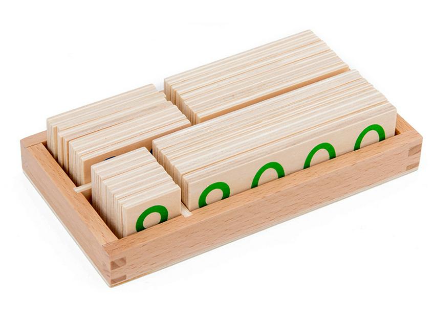 Montessori 1-9000 Number Cards - Home Edition for Kindergarten Mathematics