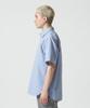 AVIREX DAILY BASIC CHAMBRAY S/S SHIRT Men's L 110 Blue 783-3923003