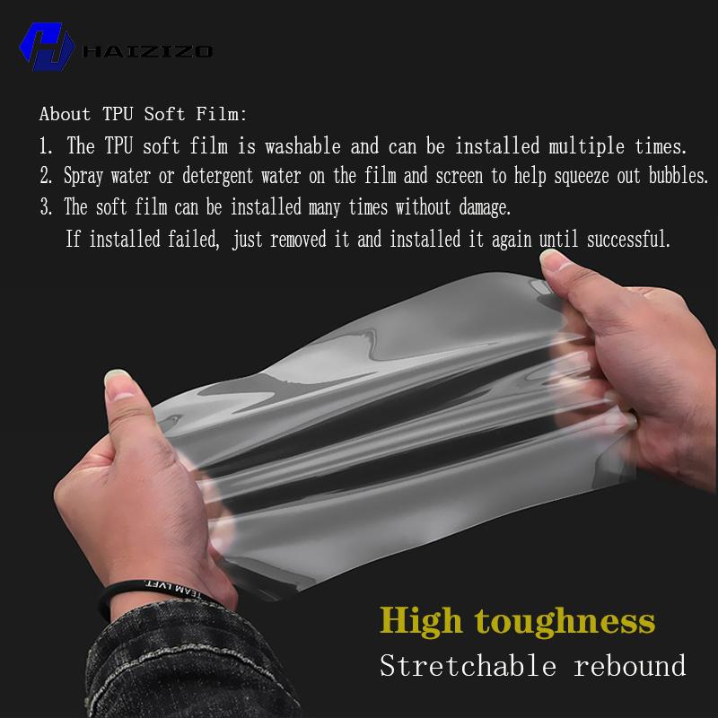 For BMW G70 Series 7 -2025 Car Interior Matte Screen Protector Console GPS Navigation LCD Screene TPU Film Scratch Resistant