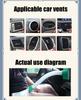 1PCS Car Air Conditioning Outlet Air Vent Jewel Cooler Air Conditioner Hose for Man Ball Universal Hose for Vent Extension