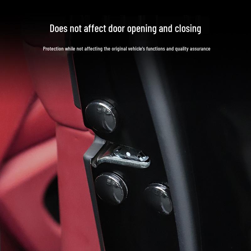 AITO M8 Car Door Screw Rust-Proof Cap and Sticker Set
