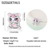 Animal Series Cute Pink Tigercharms Beads Fit Diycopper Original Bracelet Women Jewlery Party Gift For Child