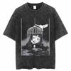 Tomie Junji Ito Distressed Short Sleeve T-Shirt - Men's Trendy Japanese High Street Hip-Hop Style
