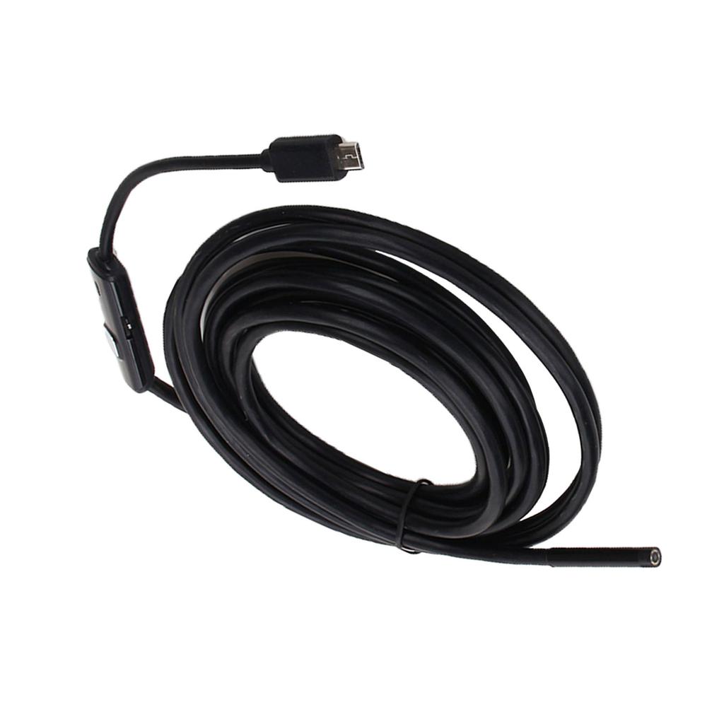 HD Endoscope 3.5m Length 5.5mm Diameter Borescope Inspection Camera for Phone Computer