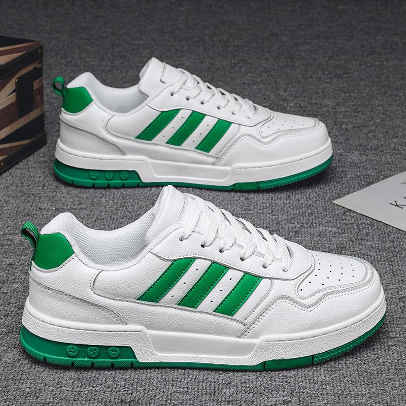 New four-season youth sports shoes thick baseplate shoes casual