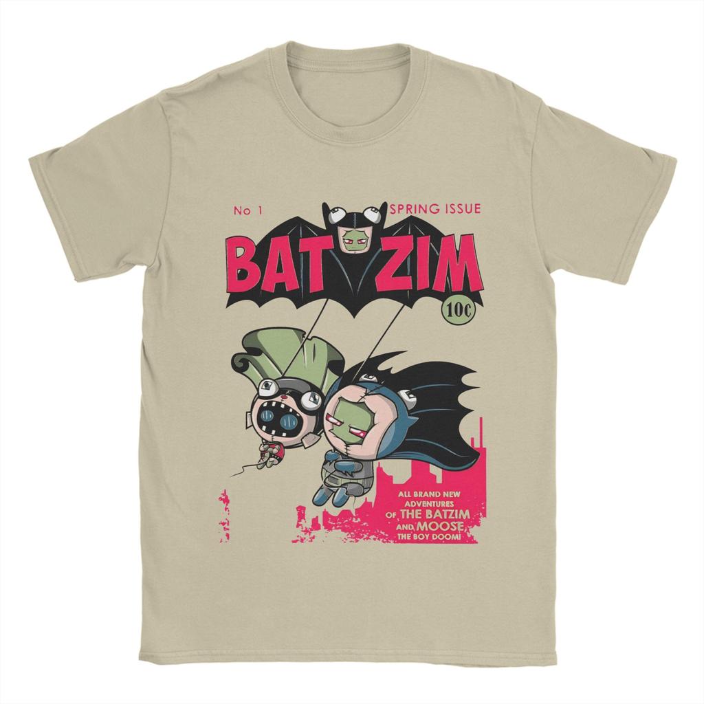 Streetwear T-Shirt Beach Invaders Zims Leisure T Shirts Pure Cotton Tee Shirt for Men Y2K Classic Custom DIY Short Sleeve Tees
