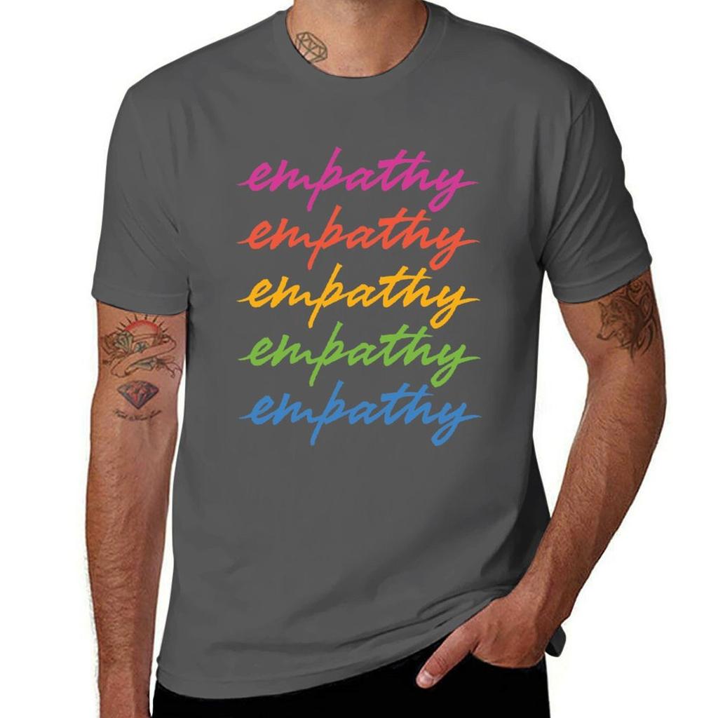 Empathy Tshirt Basic Lightweight Short Sleeve Tee