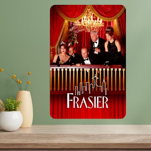 Frasier Classic TV Show Metal Poster Sign 20x30cm(7.8x11.8inch)