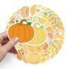 50 Pumpkin Doodle Personalized Cartoon Small Fresh Plant Creative DIY Skateboard Luggage Stickers Waterproof