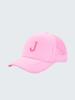 1pc Kid's 26 Alphabet Baseball Cap, Fashion Versatile Casual Sun Hat,Pink Mesh Breathable Trucker Cap, Suitable For Girls