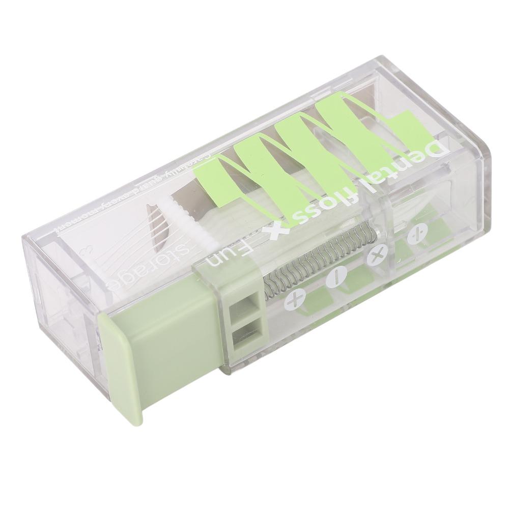3 Pcs Portable Dental Floss Dispenser Auto Popping Floss Pick Holder Durable Floss Pick Case  Travel