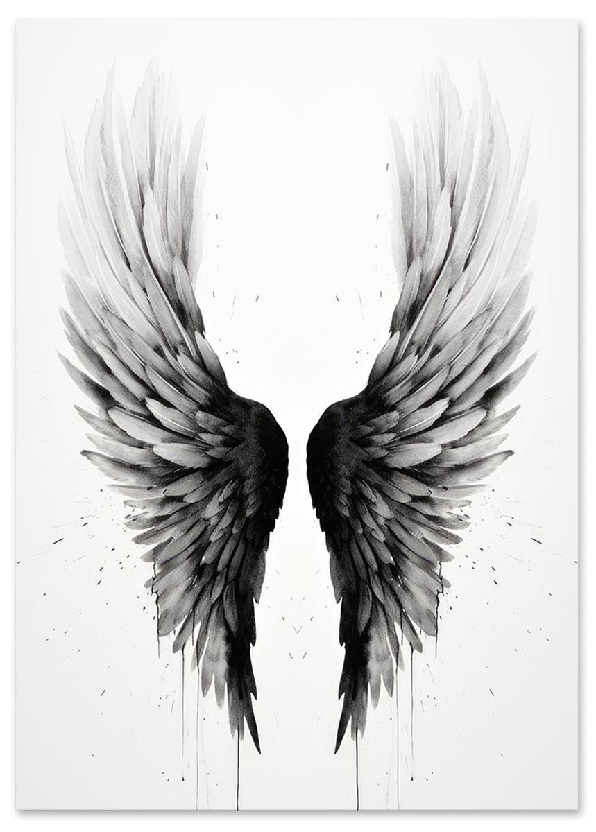 

Plakat skrzydła anielskie 30x40 cm