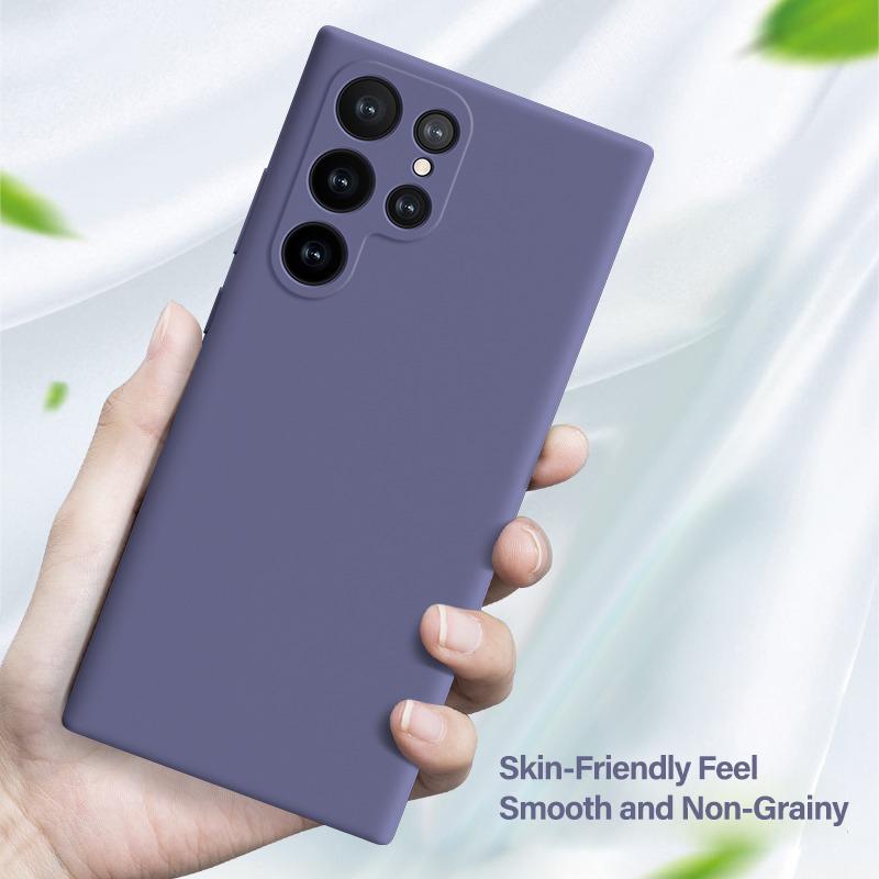 Für S25 Ultra Plus Hülle Luxus Flüssigsilikon Weiche TPU Hülle Für Samsung Galaxy S25 S24 S23 S22 Plus S25 Ultra S25Ultra Handyhüllen