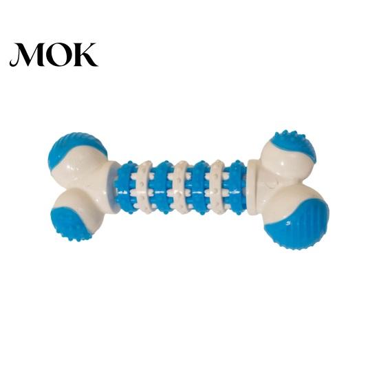 Dog Toys for Molar Chewing Indestructible Chew Interactive Puppy Teeth Bone Toy Cleaning Boredom Relief Soft Touch Gear Pet Aggressive Chewers