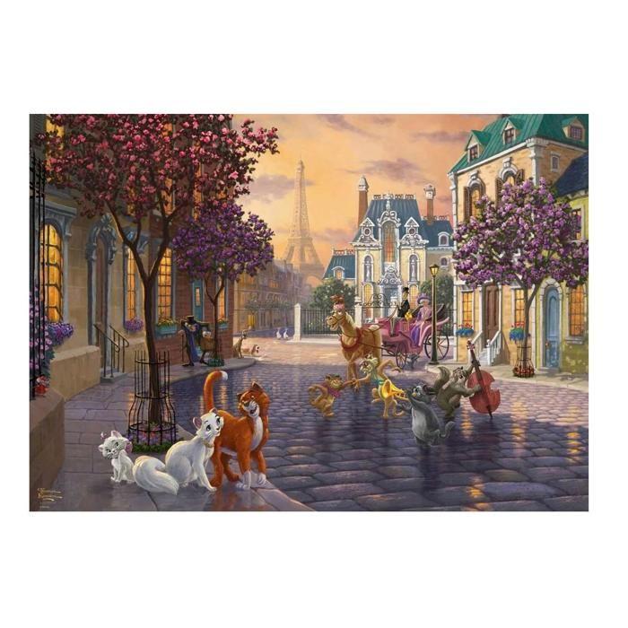 Puzzle 1000 pieces disney : les aristochats