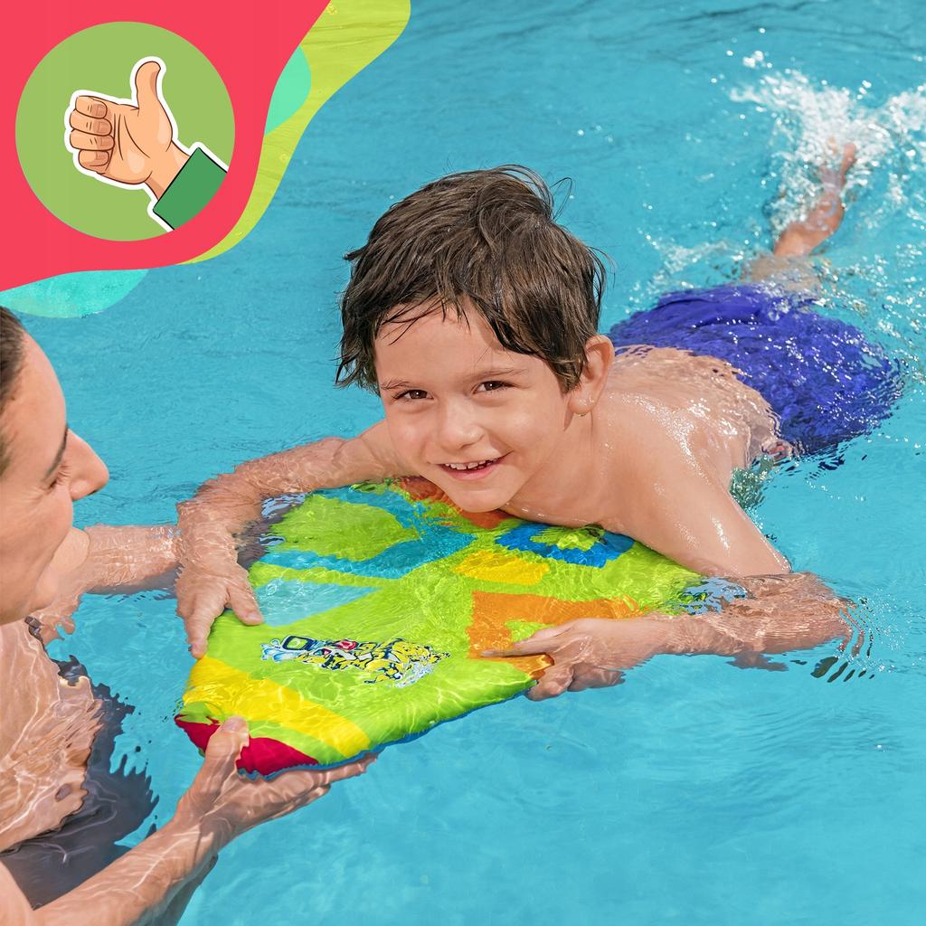 [PACZA] Bestway 32155 swim safe foam board for children to learn to swim, green K376Z