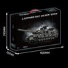 Militär WW2 MOC Leopard 2A7 Armee Kampfpanzer Soldaten Bausteine Steine M1 T90M Panzer Set für Kinder Jungen Geschenke