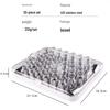 55-Piece Stainless Steel Piping Tip Set for Cakes - Various Shapes