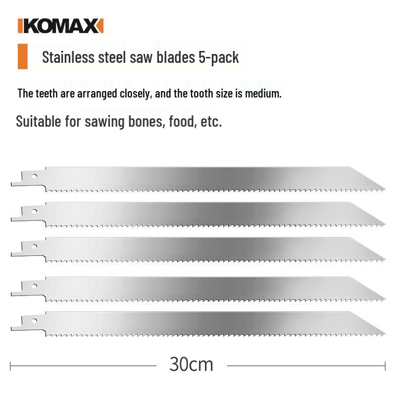 Handheld Electric Saber & Jigsaw Blade for Metal & Wood Cutting