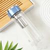 Zeyu Double-Layer Glass Water Bottle with Filter