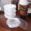 6Pcs Double Layer Food Storage Containers with Lids Rice Crisper  Food Storage