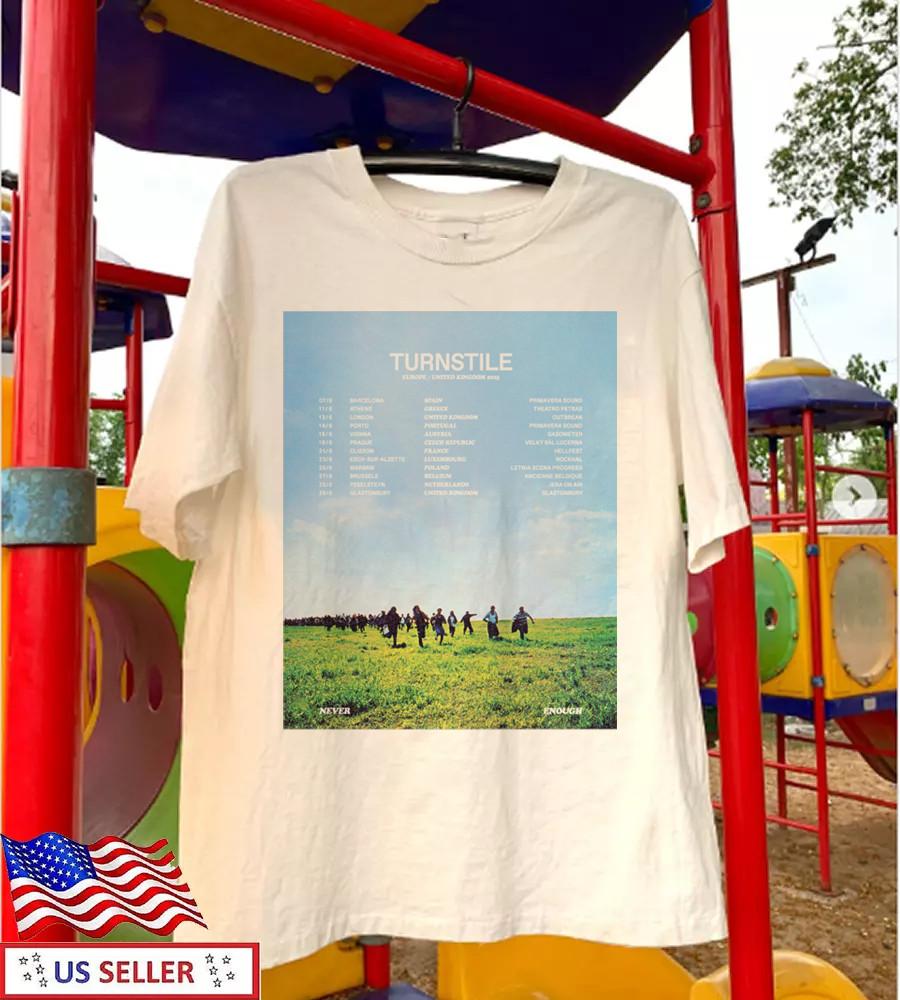 TURNSTILE SUMMER Tour 2025 Gift For Fan S to 5XL White T-shirt TU19