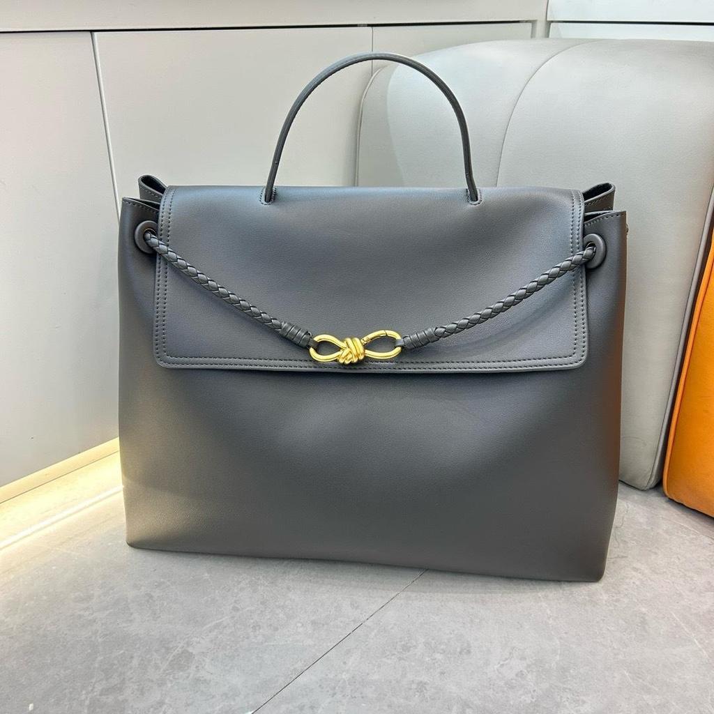 / Knitted Rope Handheld Single Shoulder Cross Shoulder Large Bag New Cross Border Fashion Women's Bag Leisure Vacation Bag Women