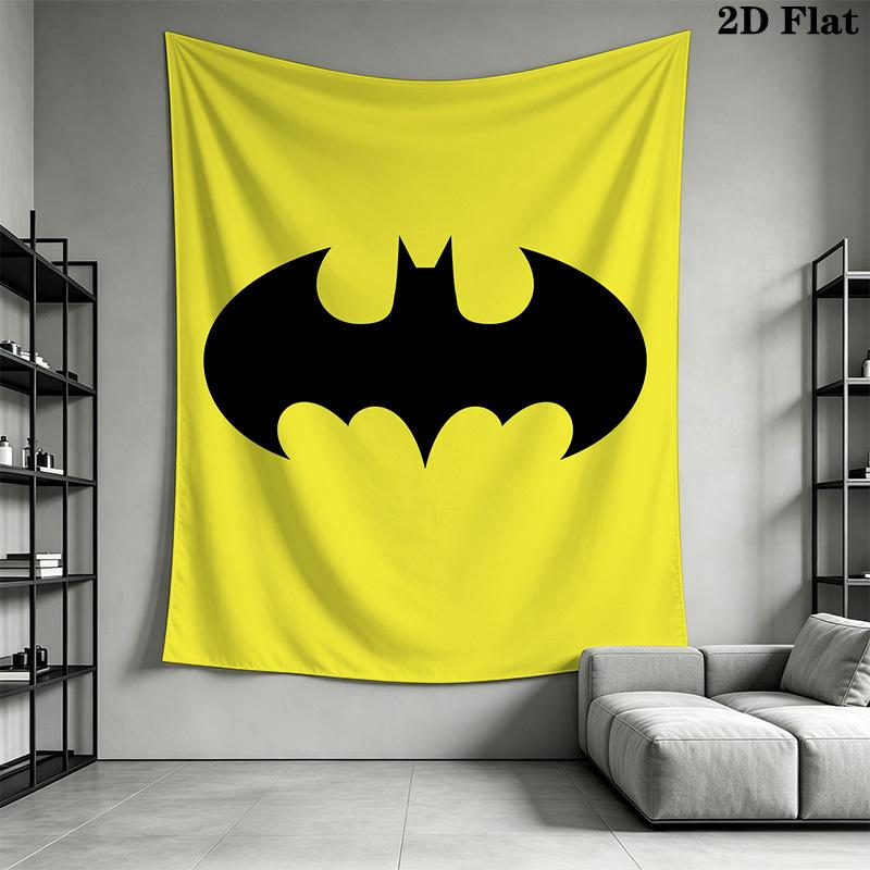 Batman Logo Minimalist Design Threepiece Set 1 Duvet Cover 2 Pillowcase Without Core Bedding Set Christmas Birthday Gift