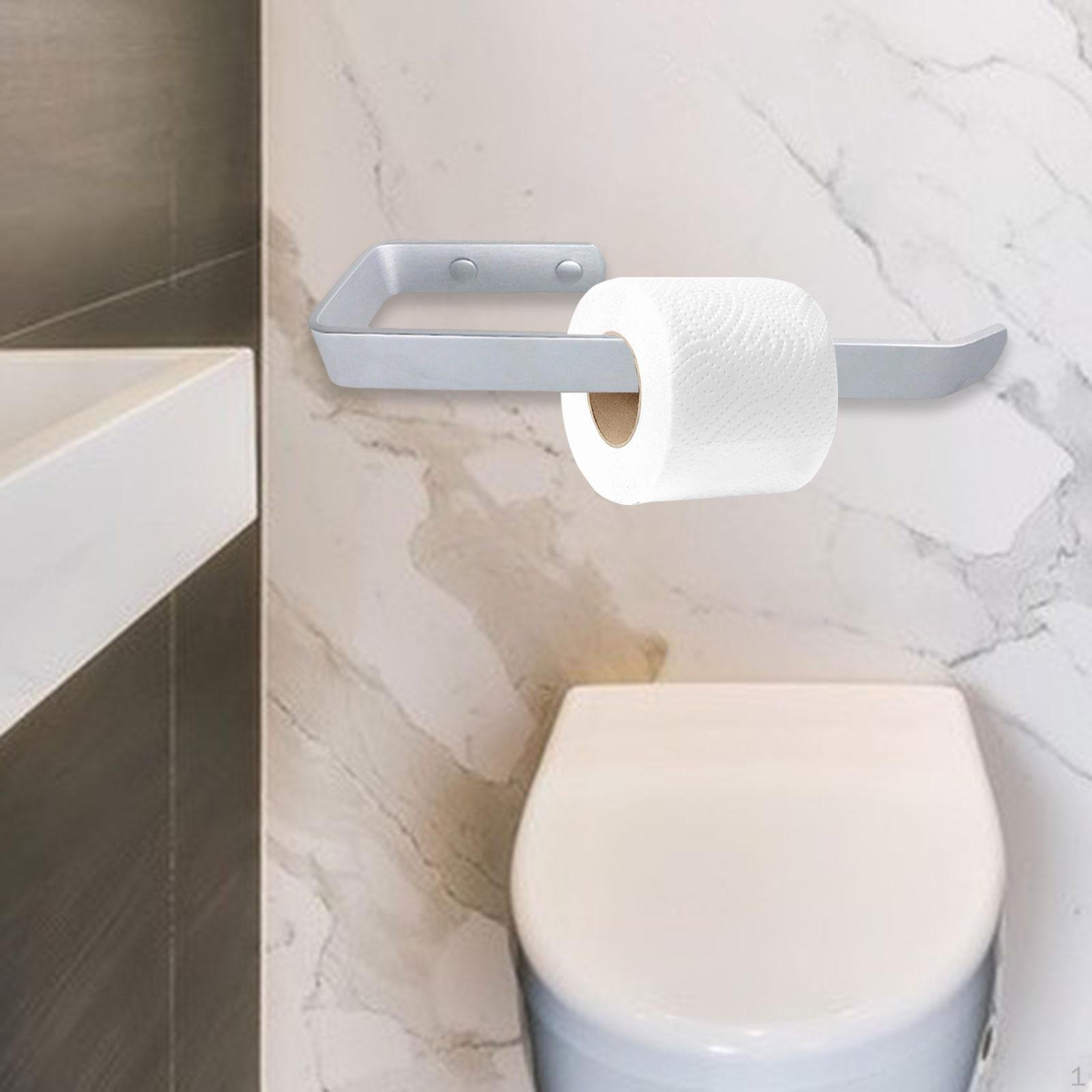 

Алюминиевый держатель для полотенец для ванной комнаты, кухонный рулон бумаги, многофункциональный рельс серебряный