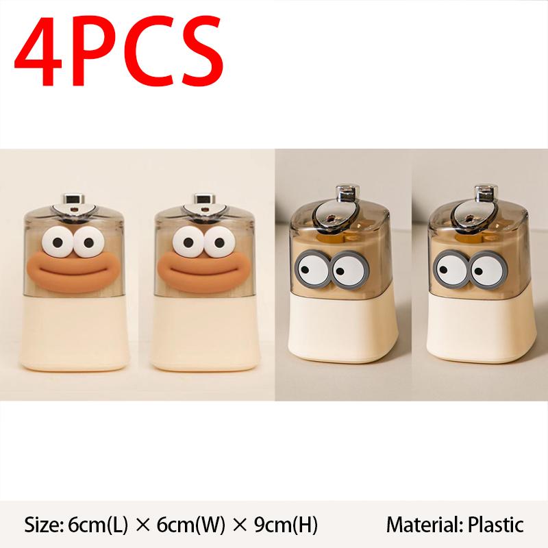 1pcs Push-type Toothpick Holder Automatic Pop-up Toothpick Box Creative Toothpick Storage Box Practical Home Supplies YQH003
